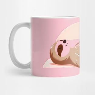 Sleepy Yoga Sloth Mug